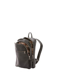Zaino in vera pelle unisex 100% cotone 4316-NERO Alessia Firenze