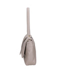 Jasmine Borsa a spalla da donna Vera pelle 06496-S77 GRIGIO PERLA Chiara Ferretti