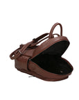 Vida 06522-D223 cioccolato Zaino da donna in vera pelle Chiara Ferretti