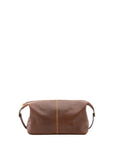 Pochette unisex in vera pelle Made in Italy 4404-TESTA DI MORO Alessia Firenze