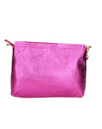 Giorgia Damen-Clutch aus echtem Leder, hergestellt in Italien, 19 x 27 x 2 cm