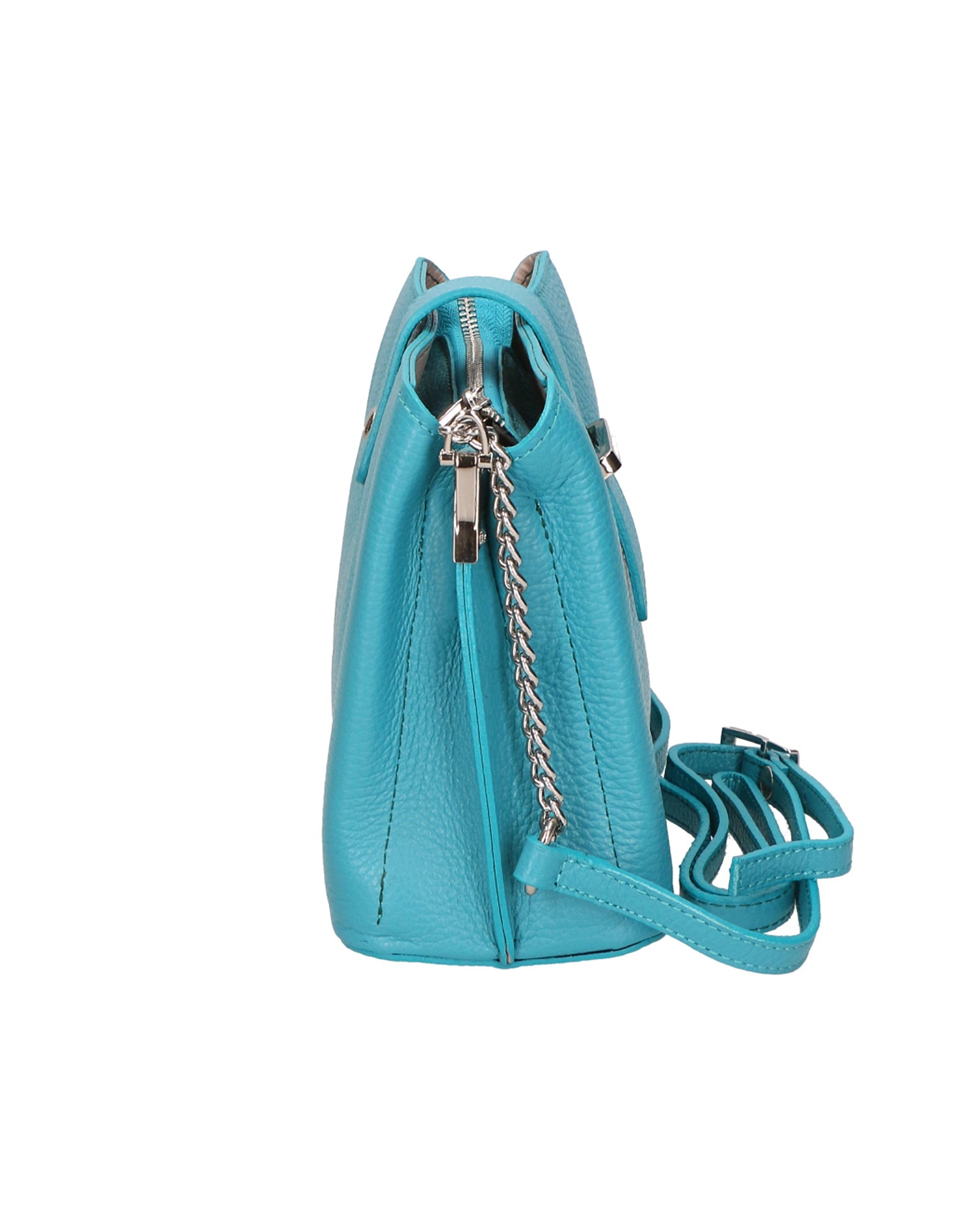 Eridana Borsa a tracolla da donna Vera pelle 1137-CIELO Chiara Ferretti