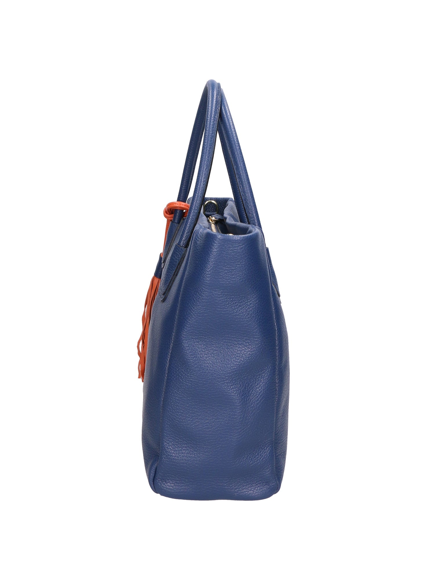 Rosalie Borsa a spalla da donna 100% pelle 06503-D24 BLU Chiara Ferretti