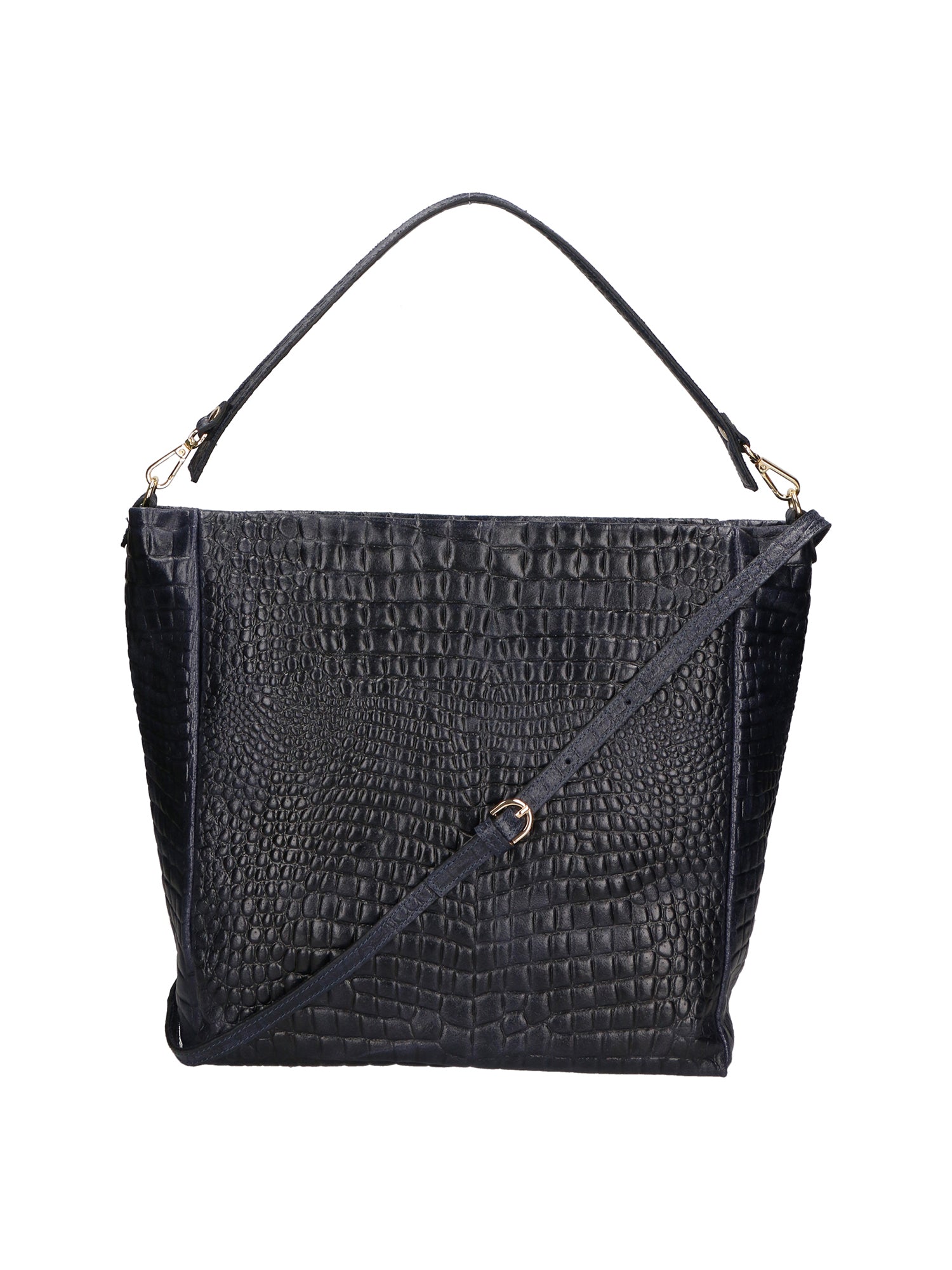Valtera Borsa a spalla da donna Vera pelle 06500-013 BLU NAVY Chiara Ferretti