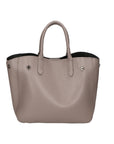 Vincenza Borsa a mano da donna Vera pelle 06898-D77 GRIGIO Chiara Ferretti