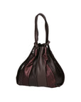 Oceania Borsa a spalla da donna Vera pelle 580041-T.MORO DARK BROWN Chiara Ferretti