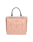 Nadia Damenhandtasche aus echtem Leder, hergestellt in Italien, 15 x 18 x 10 cm