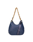 Artemisia Borsa a spalla da donna Vera pelle 05462-S24 BLU JEANS+L033 BLU Chiara Ferretti