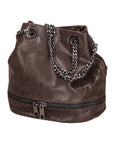 Cora Borsa a spalla da donna Vera pelle 1131-T.MORO Chiara Ferretti