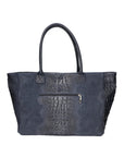 Dorothea Borsa Shopper da donna Vera pelle 80042-012 BLU JEANS Chiara Ferretti