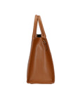 Lodovica Damenhandtasche aus echtem Leder, hergestellt in Italien, 22 x 32 x 13 cm