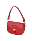Viktoria Borsa a spalla da donna Vera pelle 06526-D10 ROSSO SCURO Chiara Ferretti
