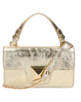 Hellen Borsa a mano da donna Vera pelle 06010-L003 ORO Chiara Ferretti