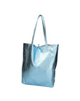 Iride Borsa a mano da donna 100% pelle 05921-DL92 CELESTE Chiara Ferretti