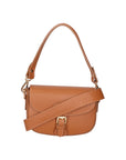 Viktoria Borsa a spalla da donna Vera pelle 06526-D17 CUOIO SCURO Chiara Ferretti