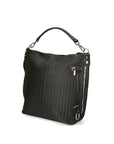 Elga Borsa a spalla da donna Vera pelle 80051-NERO Chiara Ferretti