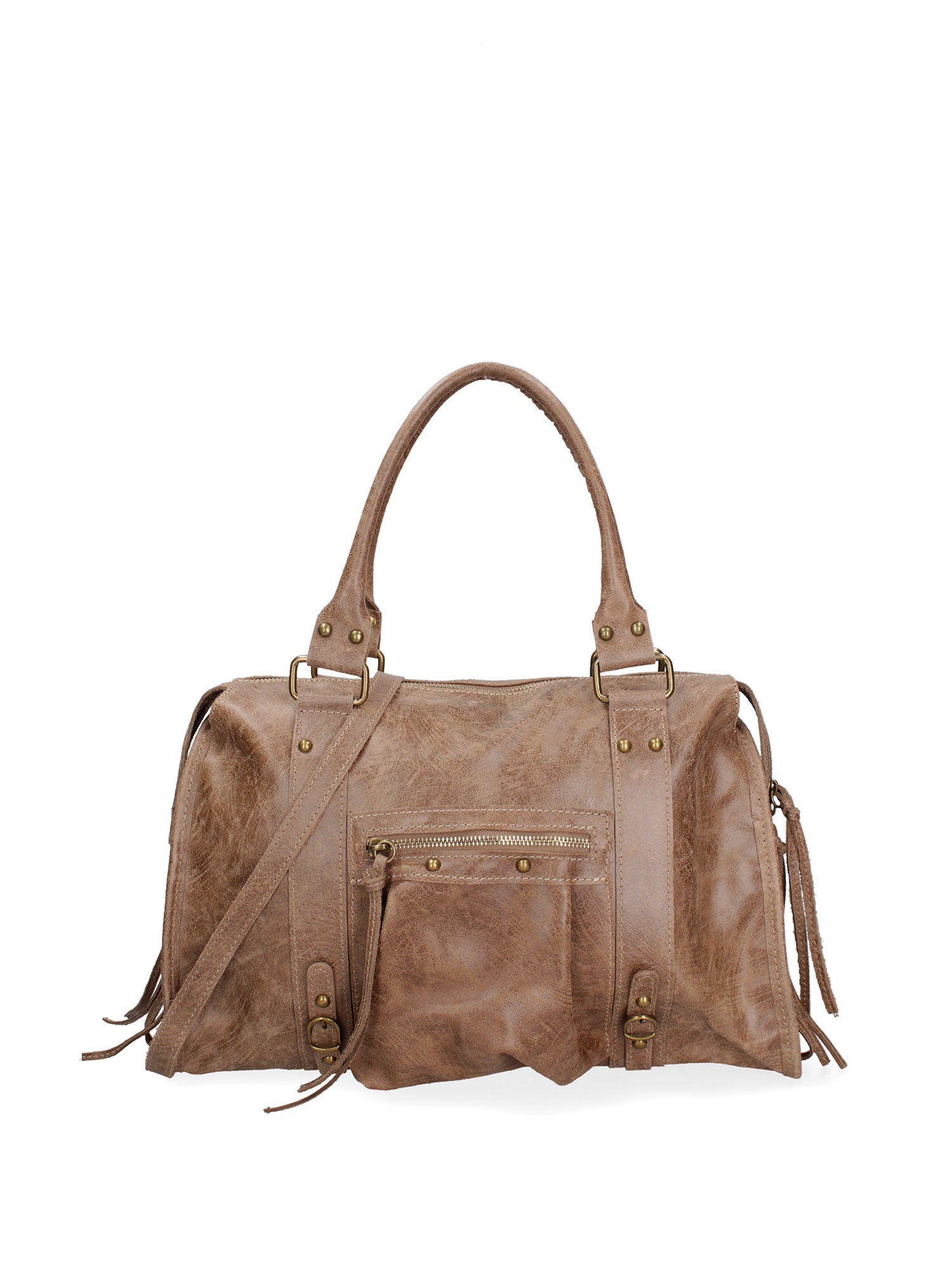 Elara Borsa a spalla da donna Vera pelle 06090-NOCCIOLA Chiara Ferretti