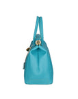 Aleria Borsa a mano da donna Vera pelle 8005-D32 TURCHESE Chiara Ferretti