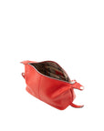 Pochette unisex in vera pelle Made in Italy 4404-ROSSO Alessia Firenze