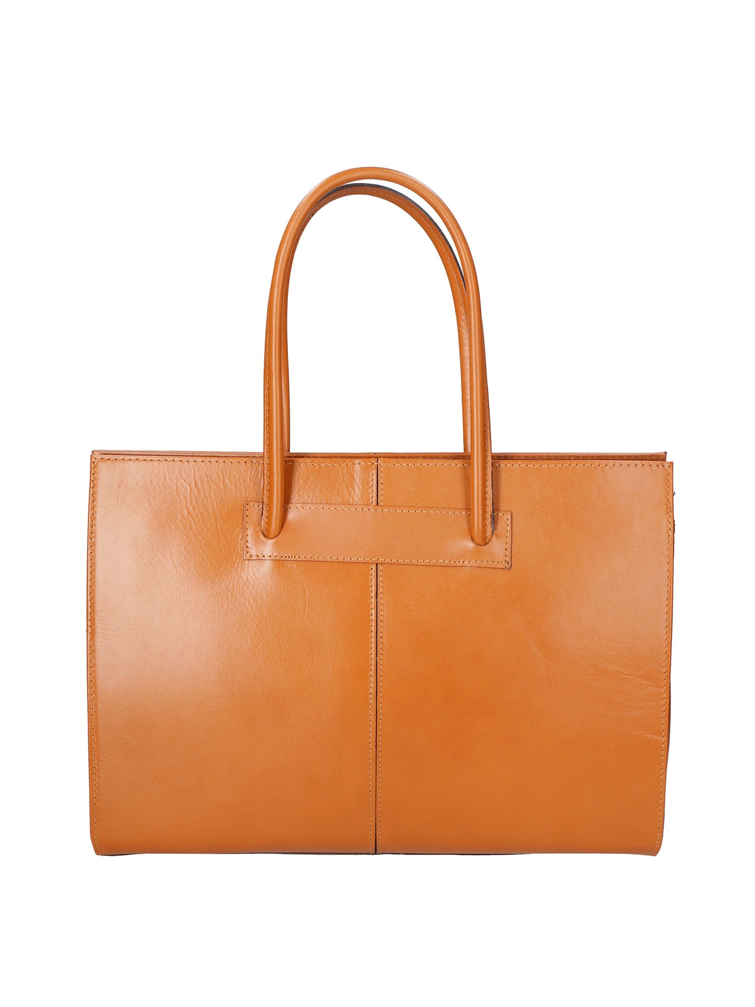 Eugenia Borsa a mano da donna 100% pelle 9008-CUOIO Chiara Ferretti