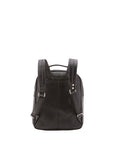 Zaino unisex in vera pelle Made in Italy 100% cotone 4048-NERO Alessia Firenze