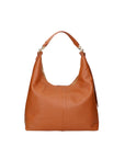 Ursula Borsa a spalla da donna Vera pelle 06673-D17 CUOIO SCURO Chiara Ferretti