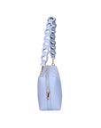 Livia Borsa a spalla da donna Vera pelle 06443-AZZURRO Chiara Ferretti