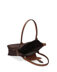 Elora Borsa a spalla da donna 100% Tessuto 432-COFFEE Chiara Ferretti
