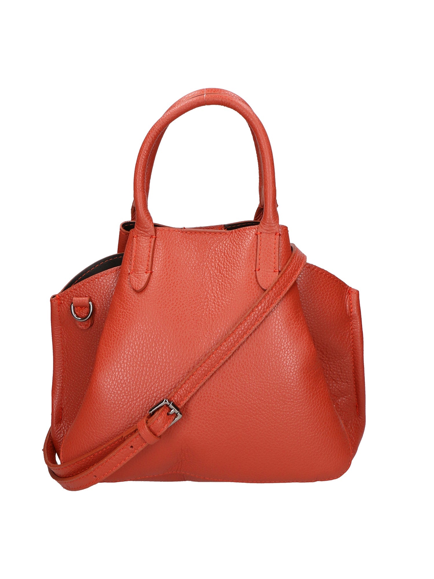 Vincenza Borsa a mano da donna Vera pelle 06898-D61 MATTONE(HP) Chiara Ferretti