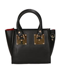 Vera pelle 1143-NERO Borsa a mano da donna Elysia Pro Chiara Ferretti