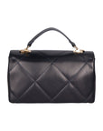 Vita Borsa a spalla da donna Vera pelle 06879-S24 BLU JEANS Chiara Ferretti