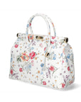 Cecilia Borsa a mano da donna Vera pelle 2096-BIANCO Chiara Ferretti