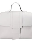 Immacolata Borsa a mano da donna Vera pelle 06244-D01 BIANCO+D28 NERO Chiara Ferretti