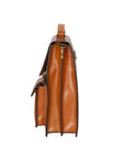 Tancredi Borsa da lavoro unisex in pelle Vera pelle 7013-CUOIO COGNAC Chiara Ferretti