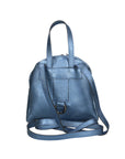 Morgana Damenrucksack aus echtem Leder, hergestellt in Italien, 16 x 17 x 5 cm