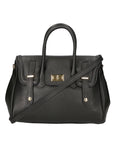 Ersilia Borsa a mano da donna Vera pelle 8092-D28 NERO BLACK Chiara Ferretti