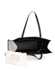 Eolide Borsa a spalla donna Tela + Vera Pelle 5370-9-NERO Chiara Ferretti