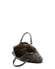 Borsa a mano unisex in vera pelle Made in Italy 4318-NERO Alessia Firenze