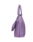 Sylvie Unisex-Handtasche aus echtem Leder, hergestellt in Italien, 34 x 30 x 9 cm
