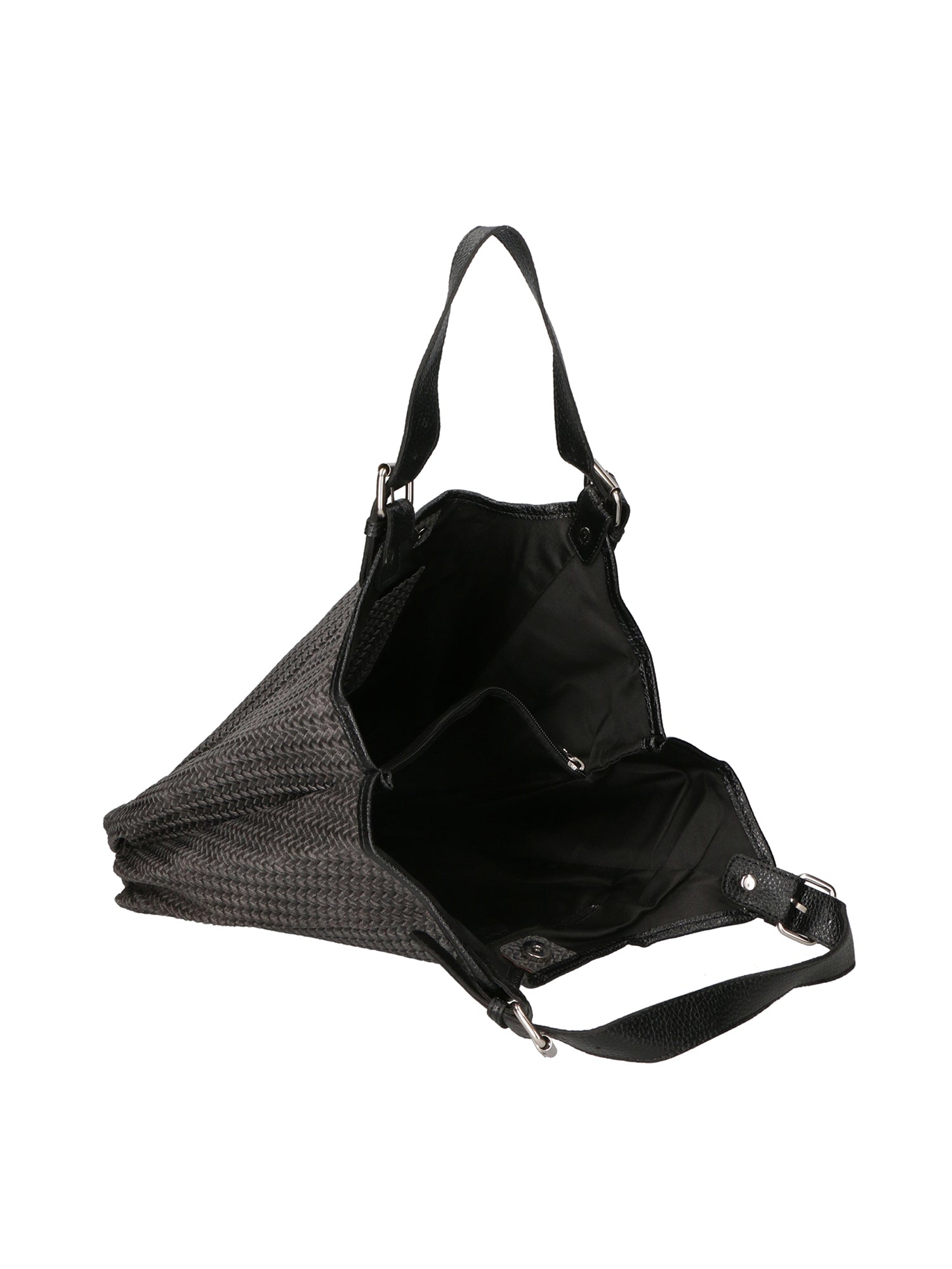 Elettra Borsa a mano da donna Vera pelle 80050-GRIGIO Chiara Ferretti