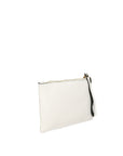 Embera 194834-BIANCO Pochette da donna in vera pelle Chiara Ferretti
