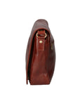 Fiammetta Borsa a mano da donna Vera pelle 9110-MARRONE BROWN Chiara Ferretti