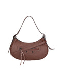 Loredana Borsa a spalla da donna Vera pelle 06548-CIOCCOLATO Chiara Ferretti