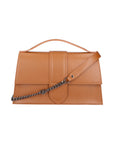 Lina Damenhandtasche aus echtem Leder, hergestellt in Italien, 20 x 34 x 9 cm