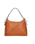 Vladimira Borsa a spalla da donna Vera pelle 06675-D17 CUOIO + D40 TAUPE Chiara Ferretti