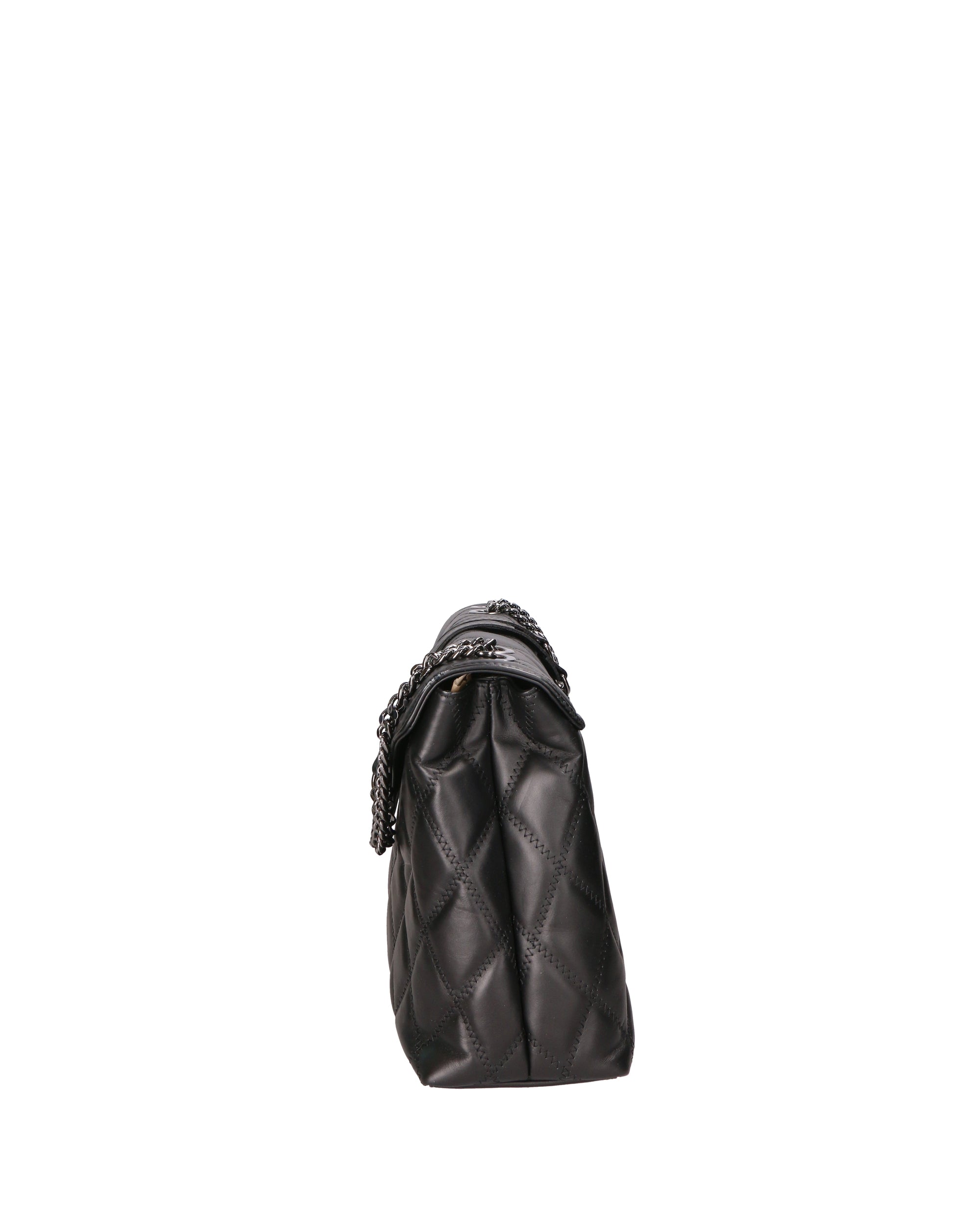 Janine Borsa a mano da donna Vera pelle TR04-NERO Chiara Ferretti