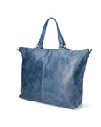 Elisamaria Borsa a spalla da donna Vera pelle 80055-BLU Chiara Ferretti