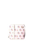 Damen-Schultertasche aus echtem Leder, hergestellt in Italien, 20 x 17 x 8 cm