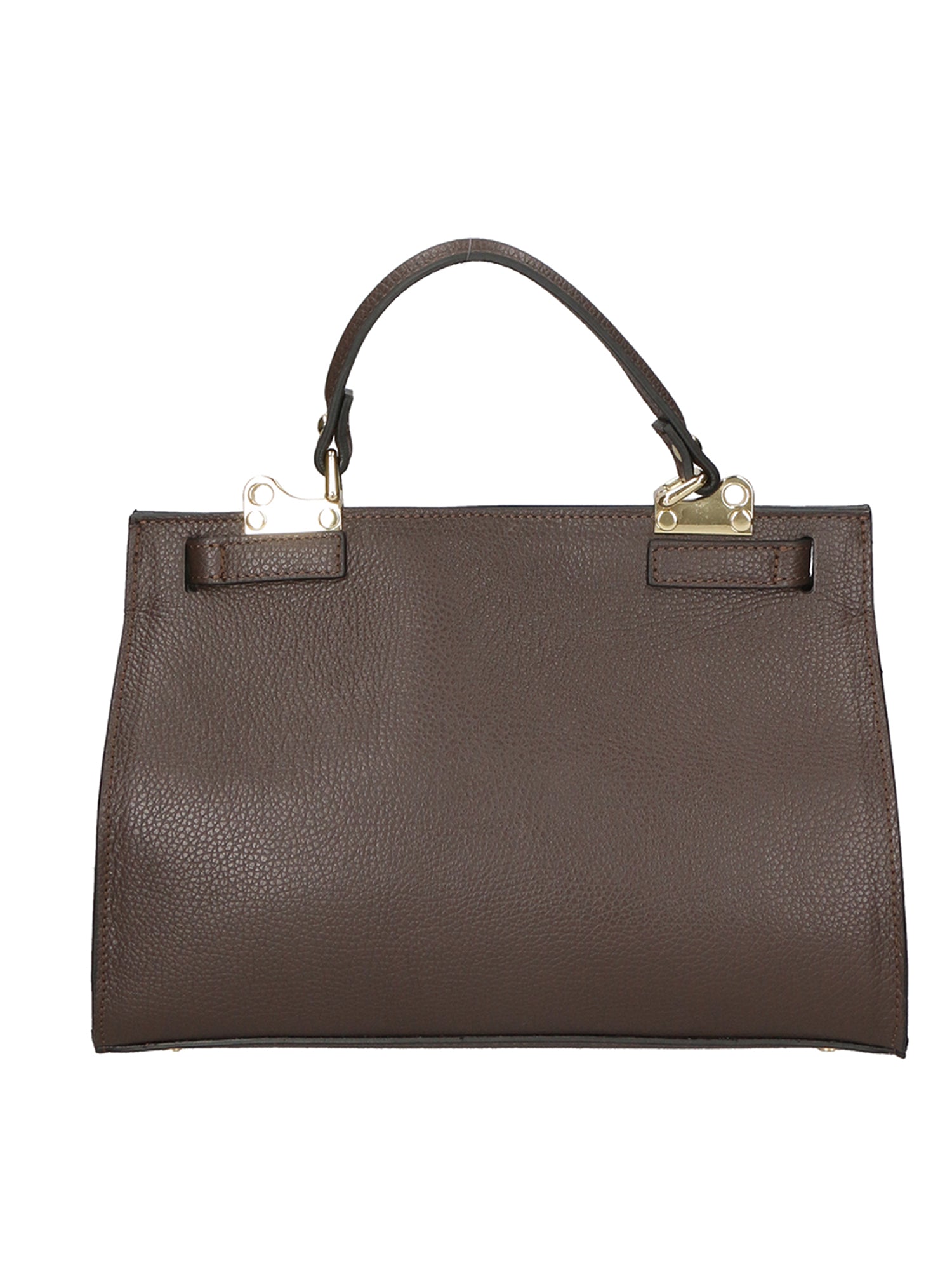 Nina Borsa a mano da donna 100% pelle 04263-D23 T.MORO DARK BROWN Chiara Ferretti