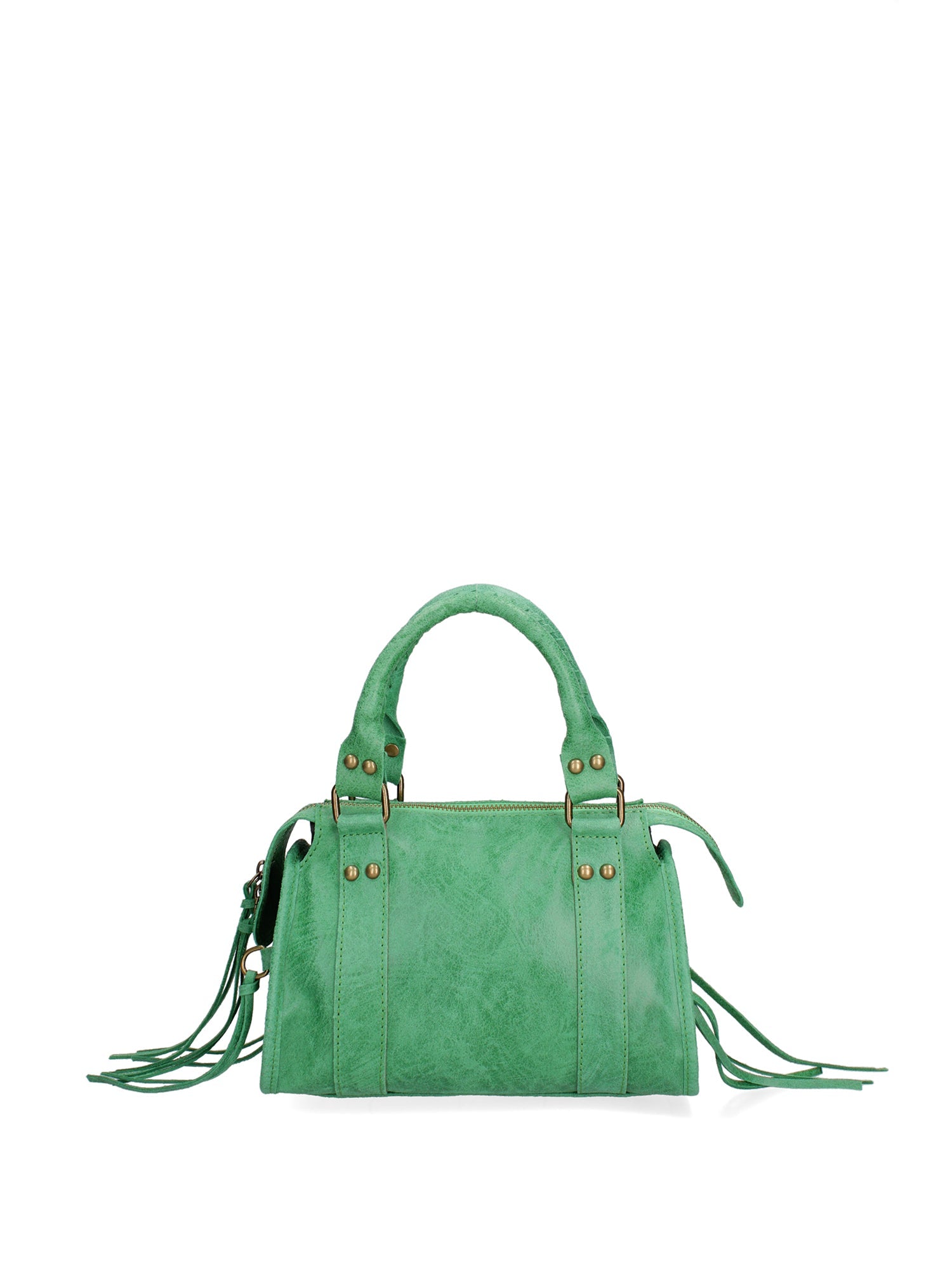 Erisia Borsa a spalla da donna Vera pelle 06091-026 VERDE ERBA Chiara Ferretti